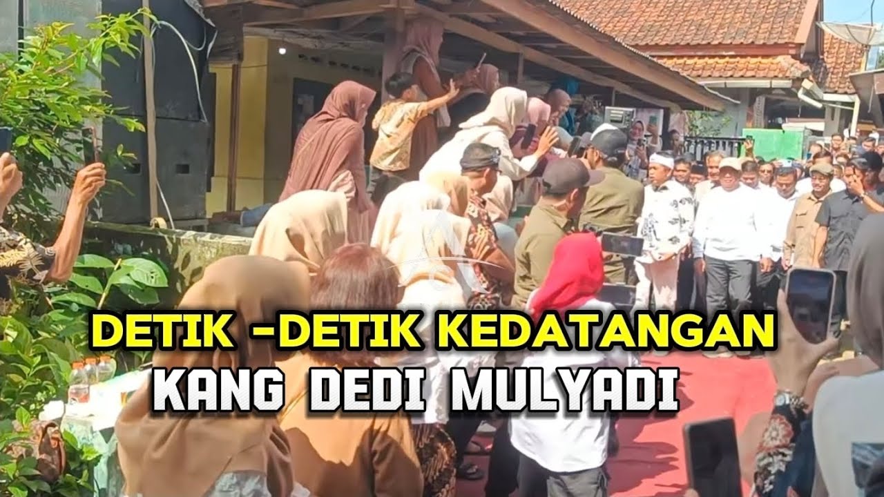 Detik-Detik Kedatangan Kang Dedi Mulyadi Disambut Tangis Bahagia Warga