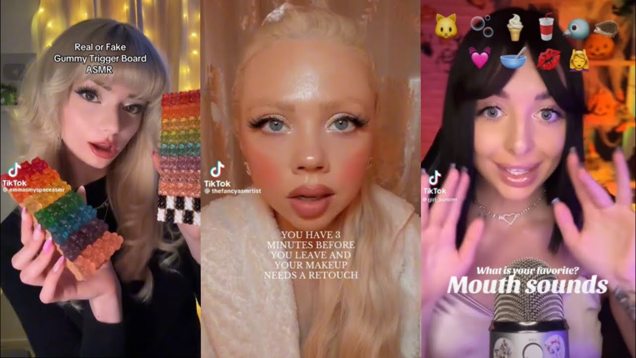 ASMR TikTok Compilation LOFI EDITION | Relaxing, Whispers, Tapping, Triggers, Tingles, Mouth Sounds 