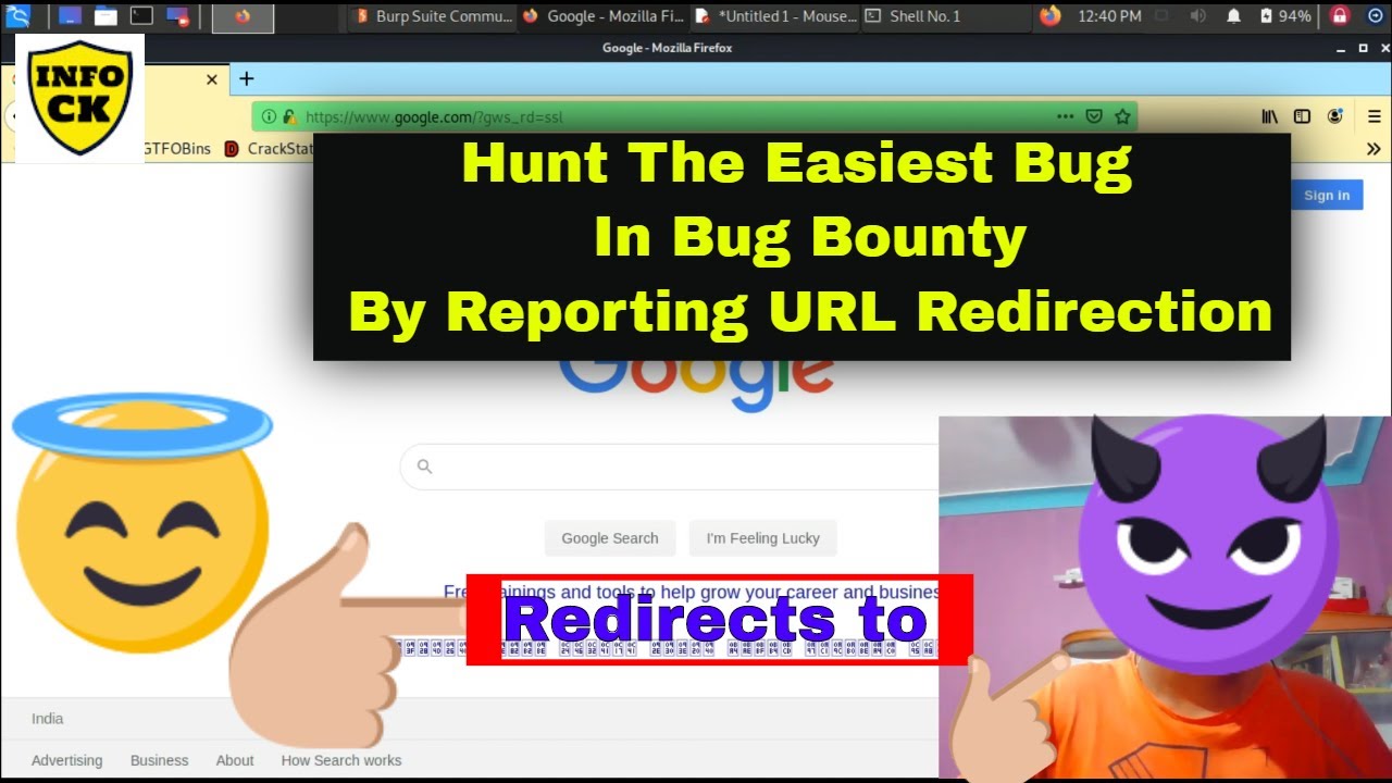 Open URL Redirection Vulnerability Demo|POC | Example | Vulnerability Testing Methodology explained