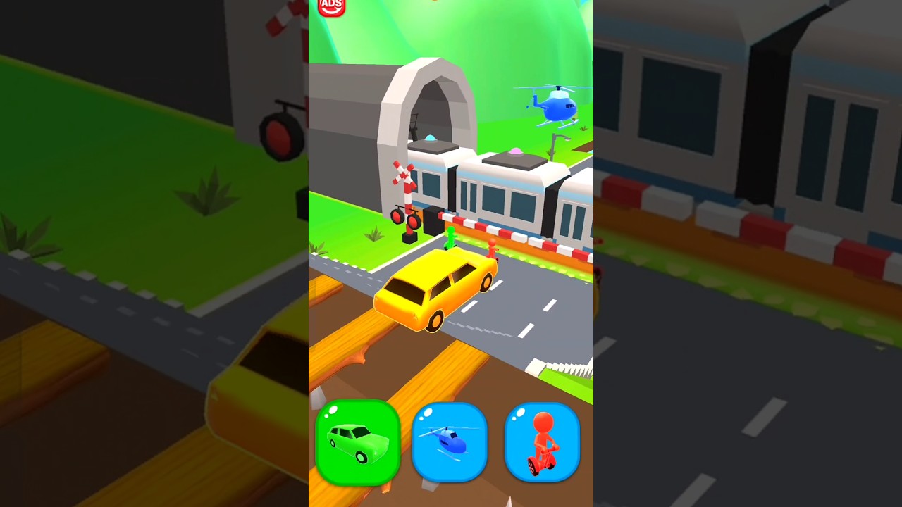 #shapeshifting funny race gameplay #racing #games