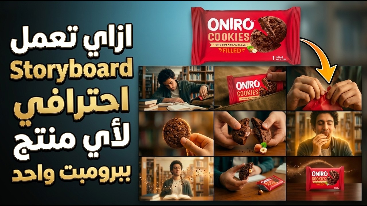 برومت سحري يحول أي منتج إلى Storyboard سينمائي