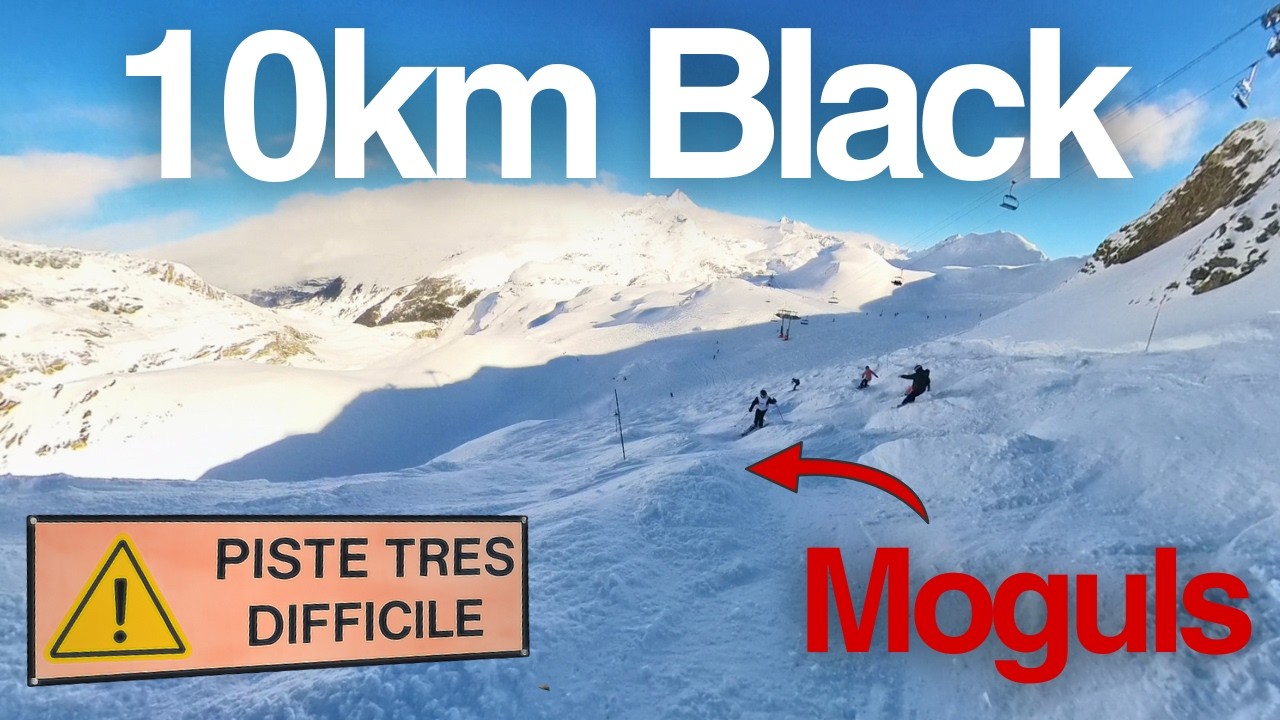 We Tried The Hardest Black in Tignes (Sache) | Tignes Day 1 (Part 4)