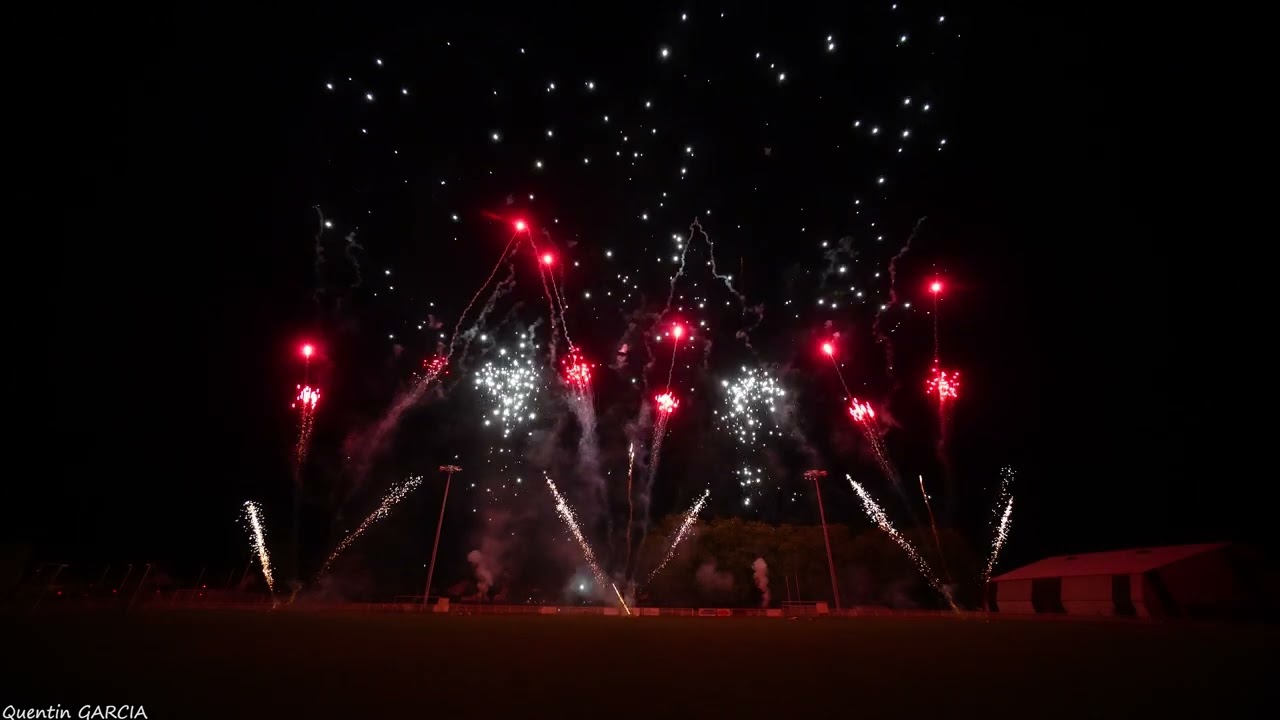 Feu d'artifice de Saint-Pierre-Des-Corps 6 juillet 2024