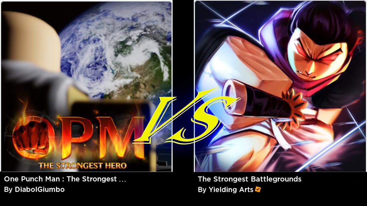 STRONGEST Battlegrounds VS OPM: The STRONGEST Hero !!!