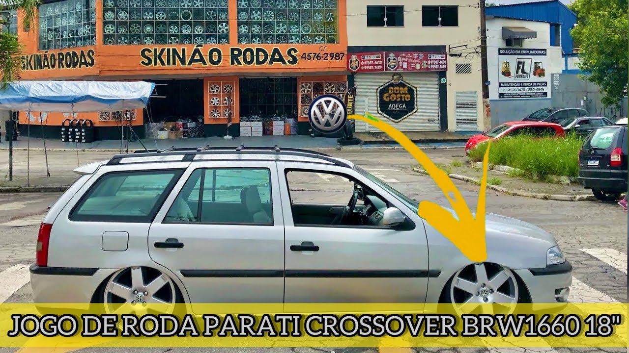 Vw Volkswagen Parati 1.8 Montagens das Rodas