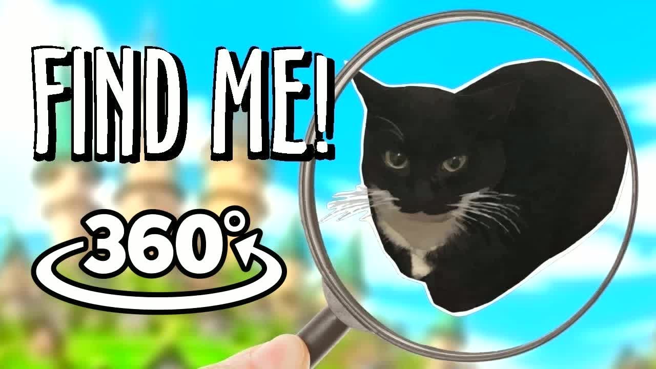 Find Maxwell the Cat in this Virtual Reality Hide and Seek Challenge! | VR 360° 4K