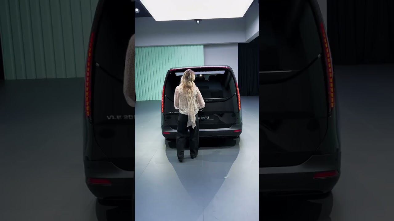The All-New Mercedes VLE &ndash; Future Luxury Van! 🔥 #automobile #luxurycar #viral