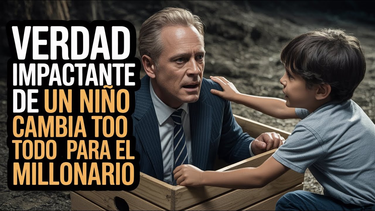 ¡INCREÍBLE NIÑO DE LA CALLE REVELA VERDAD OCULTA Y TRANSFORMA LA VIDA DE UN MILLONARIO EN LLANTO!