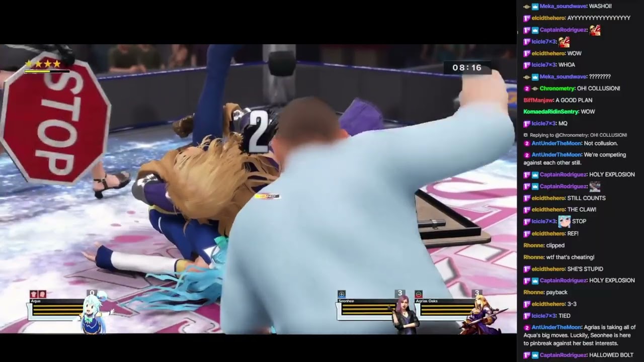 VGCW Genesis Season 11 Episode 9: 03: 2v1 15 Minute Iron Woman Jobber Match: Seonhee vs. Agrias Oaks