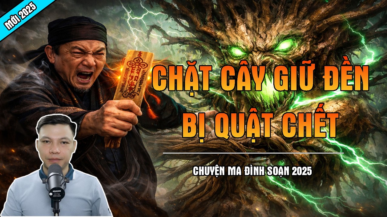 Truyện Ma Có Thật : CHẶT CÂY GIỮ ĐỀN BỊ QUẬT CHẾT | Chuyện Ma Đình Soạn 2025