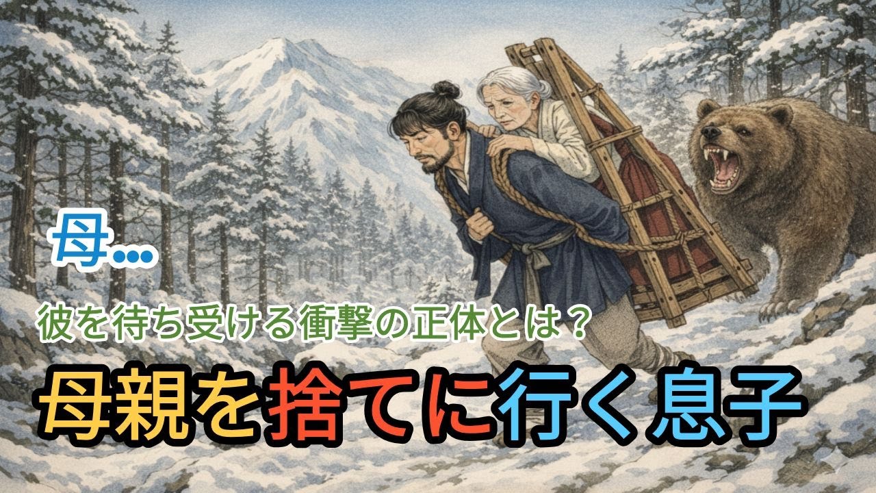 【感動】山に母を捨てた息子を待つ衝撃の結末とは？ | 昔話 オーディオブック 睡眠BGM 日本の伝説 民話