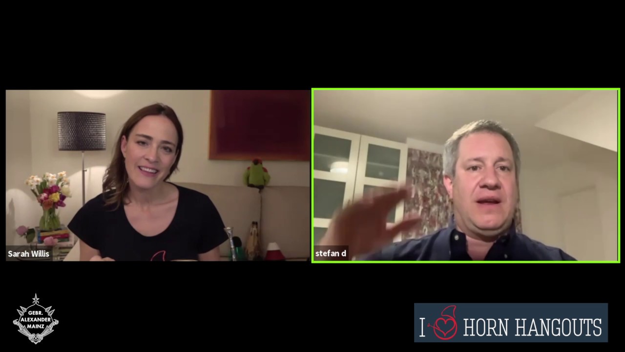 Horn Hangouts in the Time of Corona - Episode 4 Stefan & Sarah