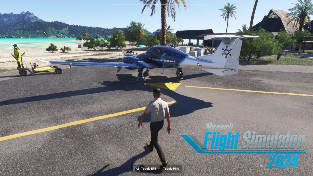 Microsoft Flight Simulator 2024 | Walkaround & Test Flight in 4K Ultra Settings (60+ FPS)
