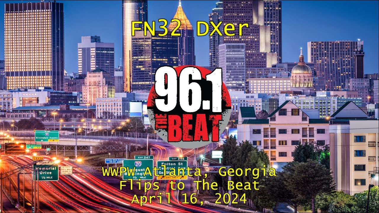 96.1 The Beat | WWPW Atlanta, Georgia's Final Hour as Power (4/16/2024)