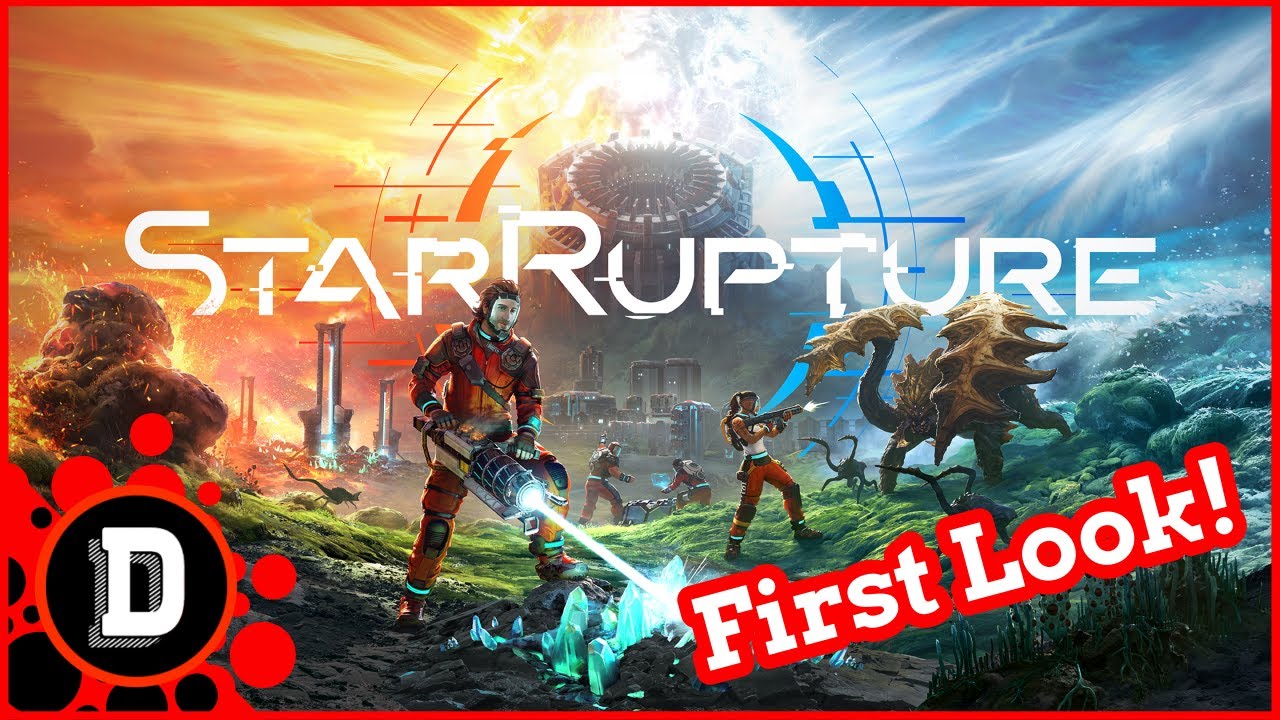 First steps in this new FACTORY BASE BUILDING GAME! [E1] StarRupture Gameplay