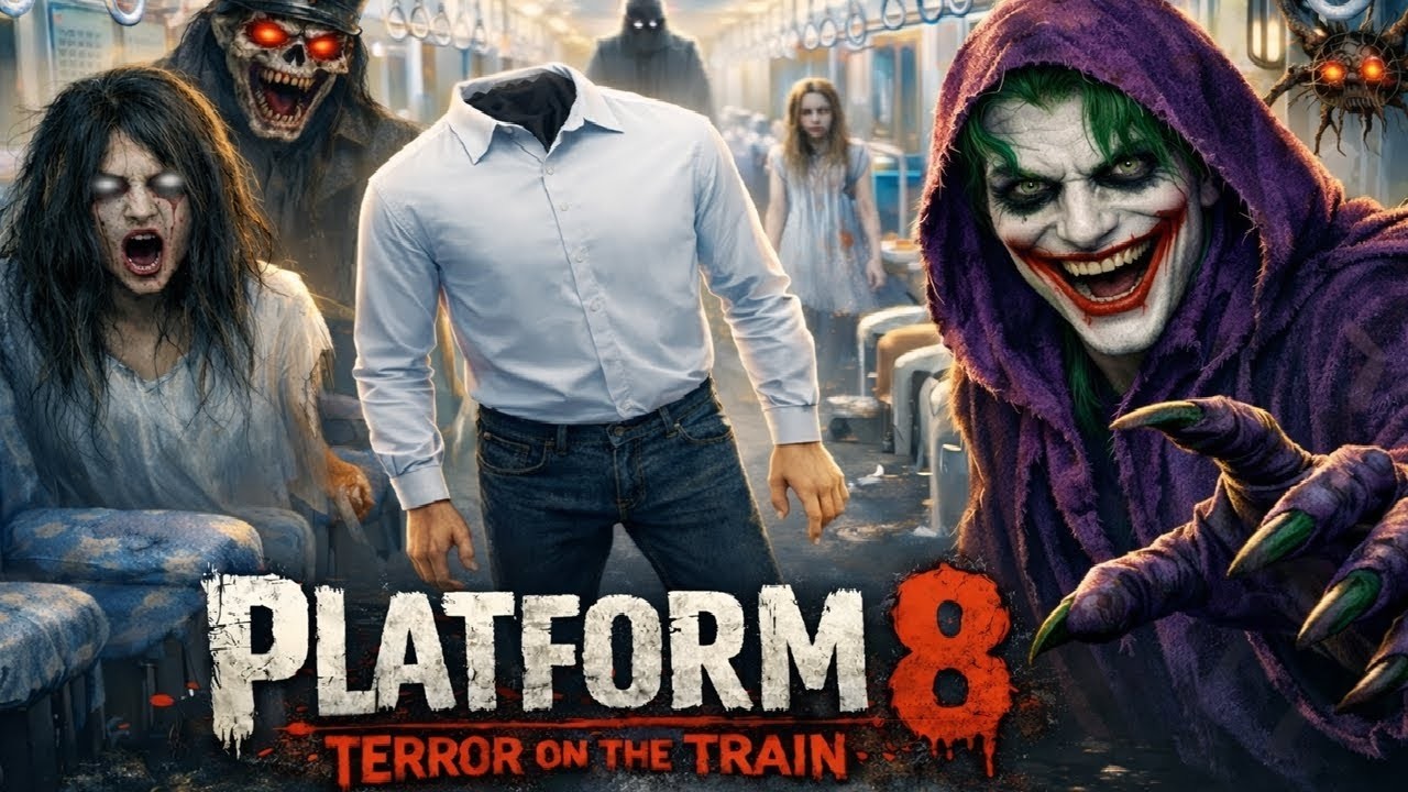 Bhootiya Train mein Fass Gaya (Platform 8 Horror Game)😨 #shortslive #horrorgaming