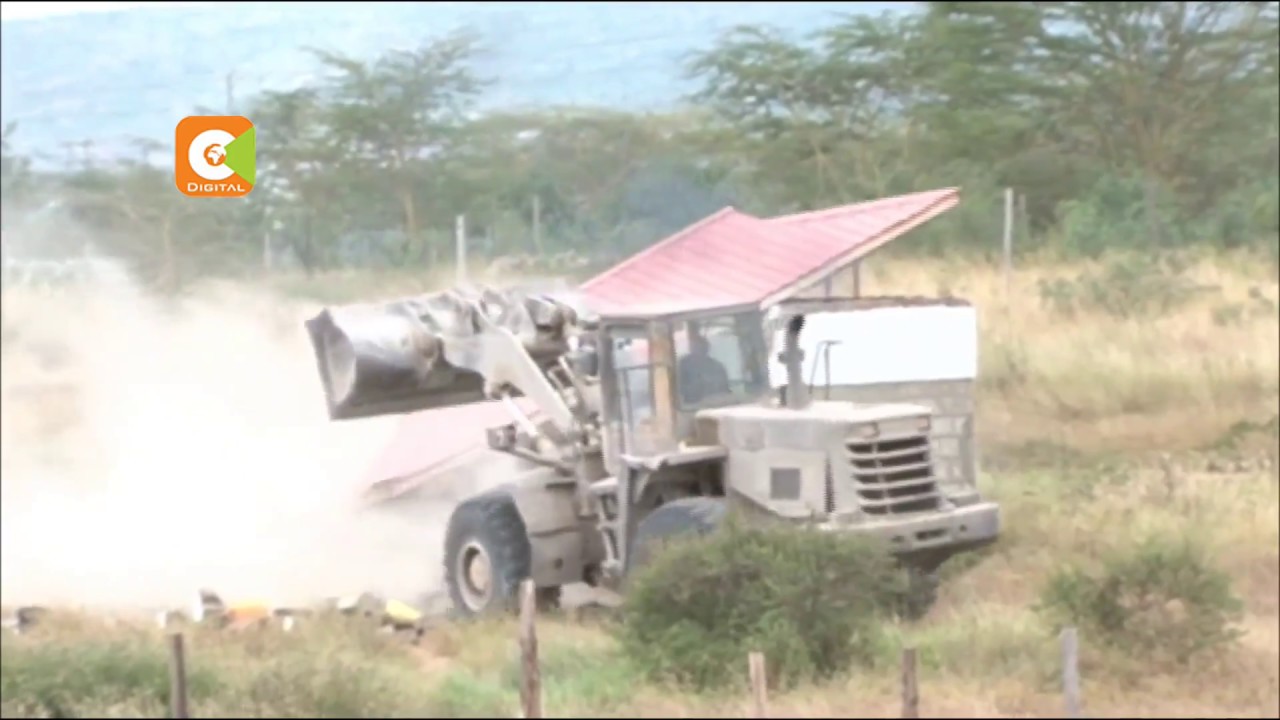 Homes built on land claimed by Portland demolished in Athi River