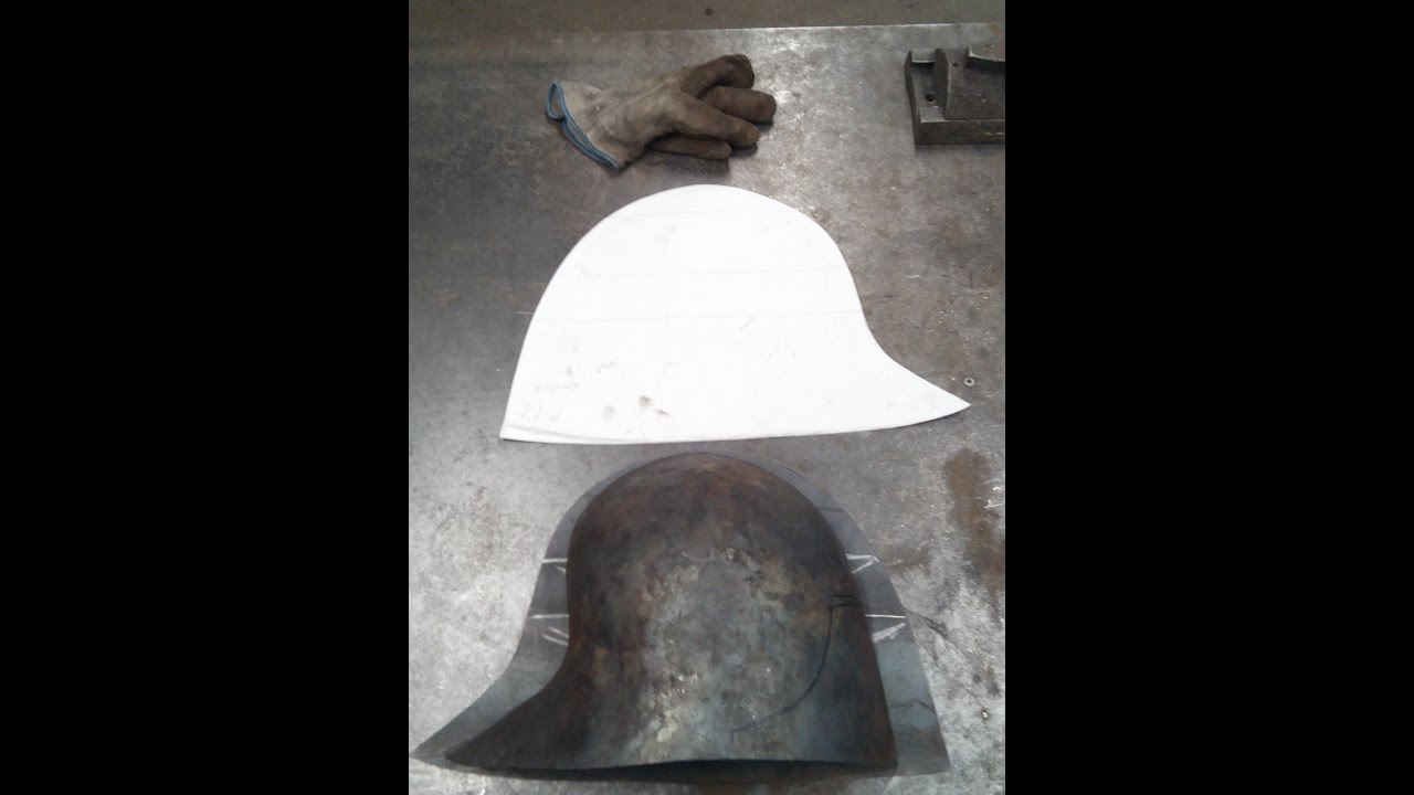 Построение выкройки шлема. Саллад / Helmet pattern construction. Sallet (complete edition)