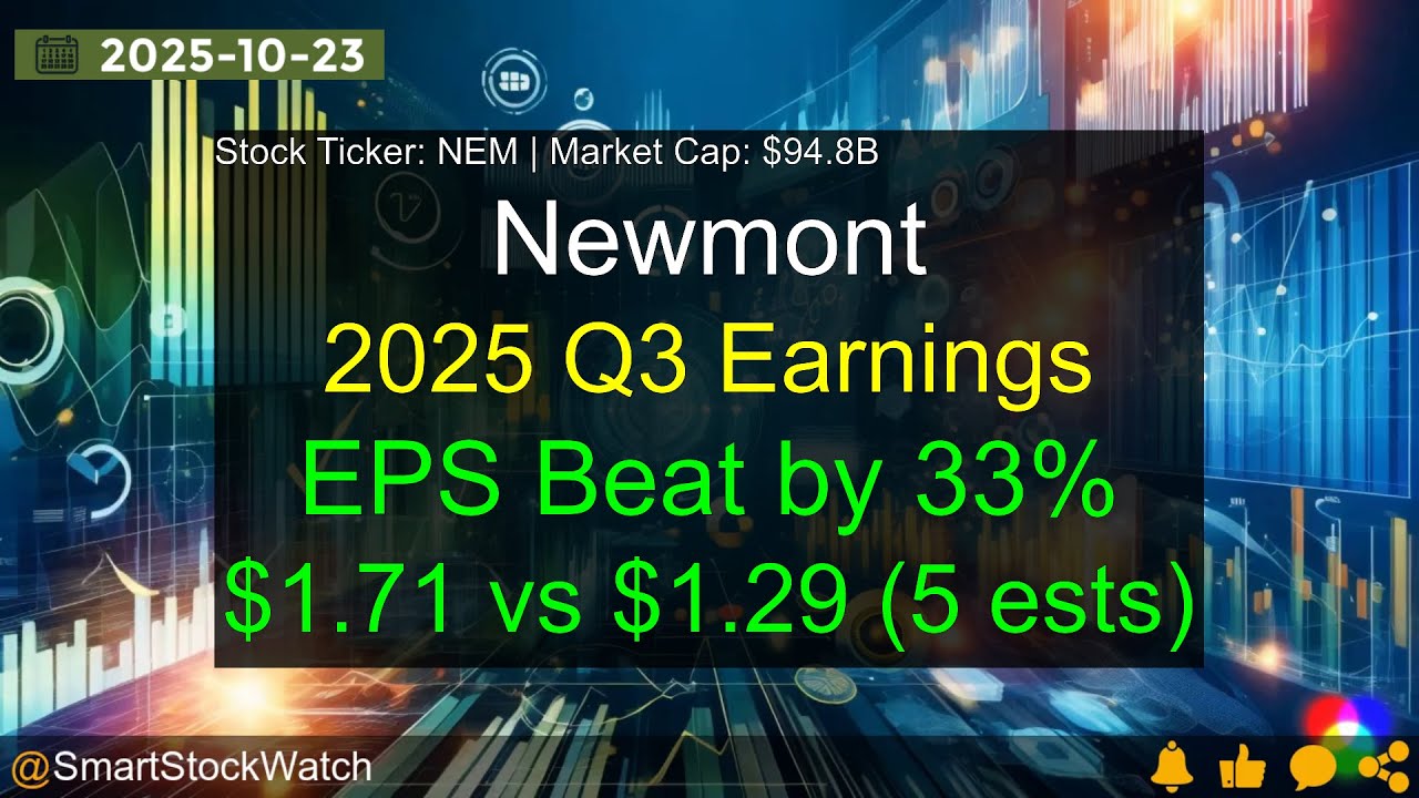Newmont (NEM|$94.8B) - 2025 Q3 Earnings Analysis
