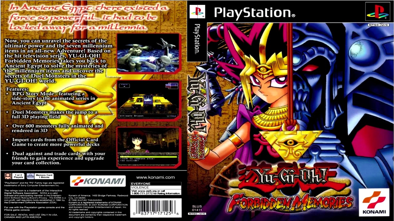 Yu-Gi-Oh! Forbidden Memories OST- Pharaoh's Palace