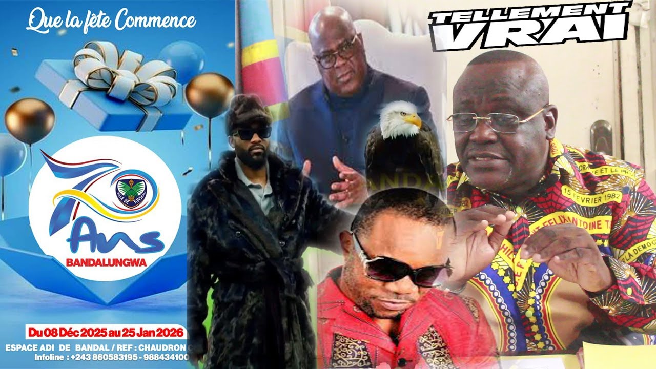 EYINDI : FETE ya 70 ans DE BANDAL BOURGMESTRE invite FALLY IPUPA na MANDA CHANTE