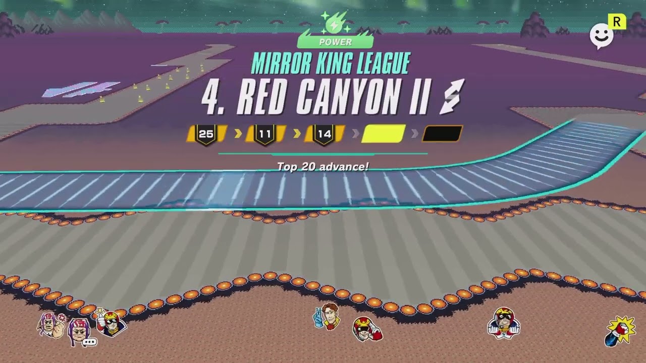 [F-Zero 99] Gat Meteor Mirror King Podium | Wild Goose