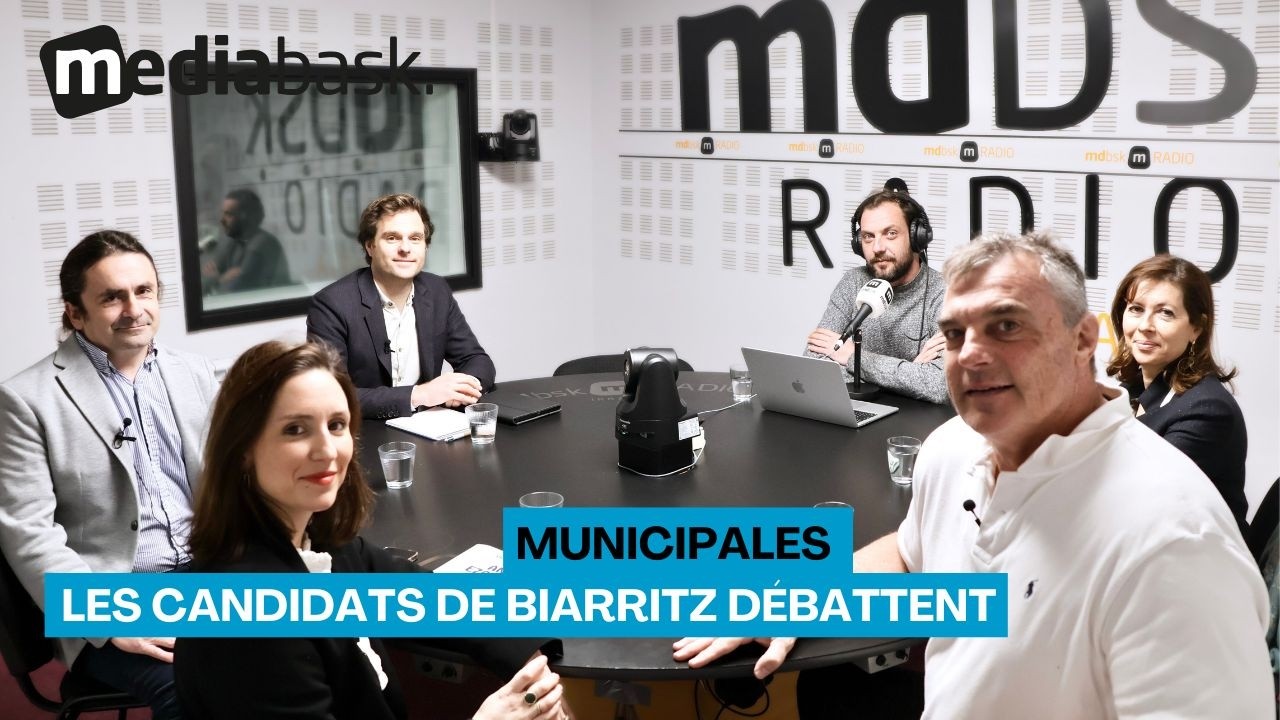 Biarritz : le débat des municipales sur Mediabask
