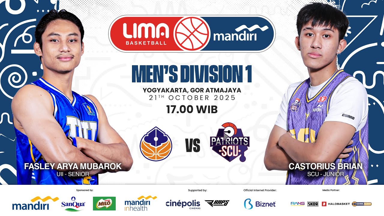 UII vs SCU | Men's Division 1 | Yogyakarta I Oct 21
