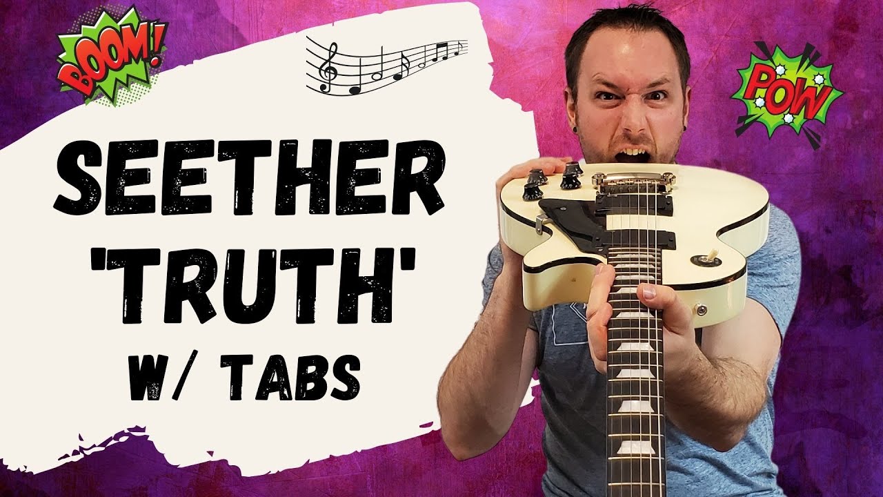 Seether Truth Guitar Lesson + Tutorial