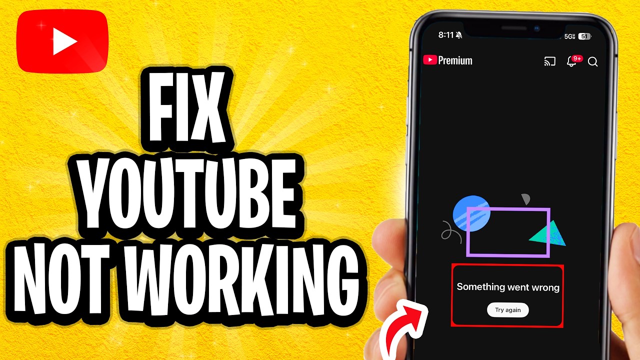 How To Fix YouTube Not Working (Why Is Youtube Down)
