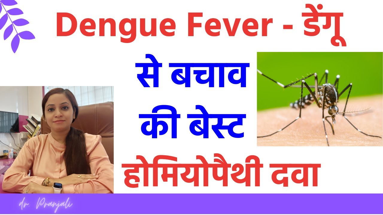 डेंगू के लक्षण और बचाव | dengue fever symptoms, prevention & treatment | dengue homeopathic medicine