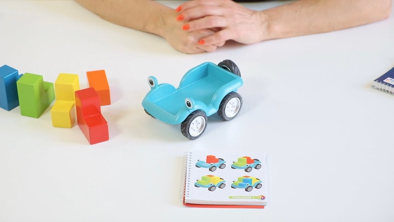 SmartCar, un juego de Smart Games para trabajar la lógica y la visualización (a partir de 5 años)