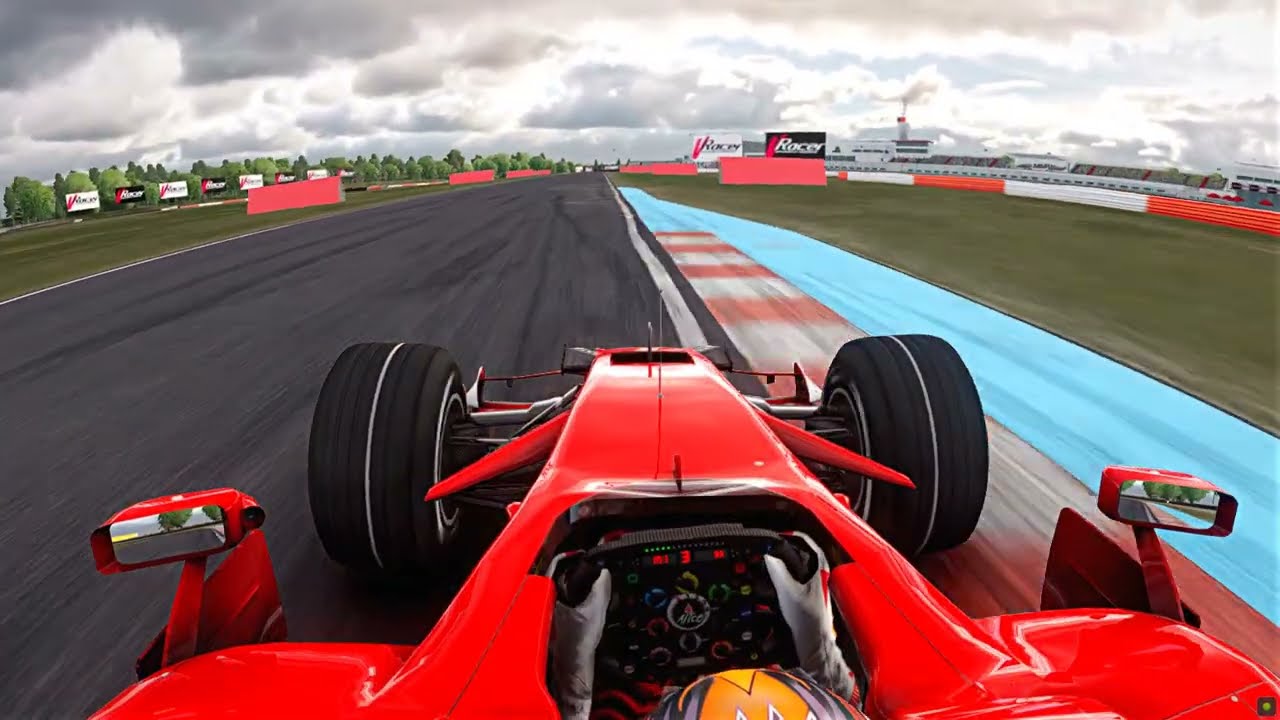 Onboard Ferrari F2008 - Autodromo Buenos Aires - Assetto corsa Realista