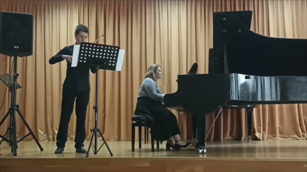 Й. Гайдн - Соната соль мажор для скрипки і фортепіано