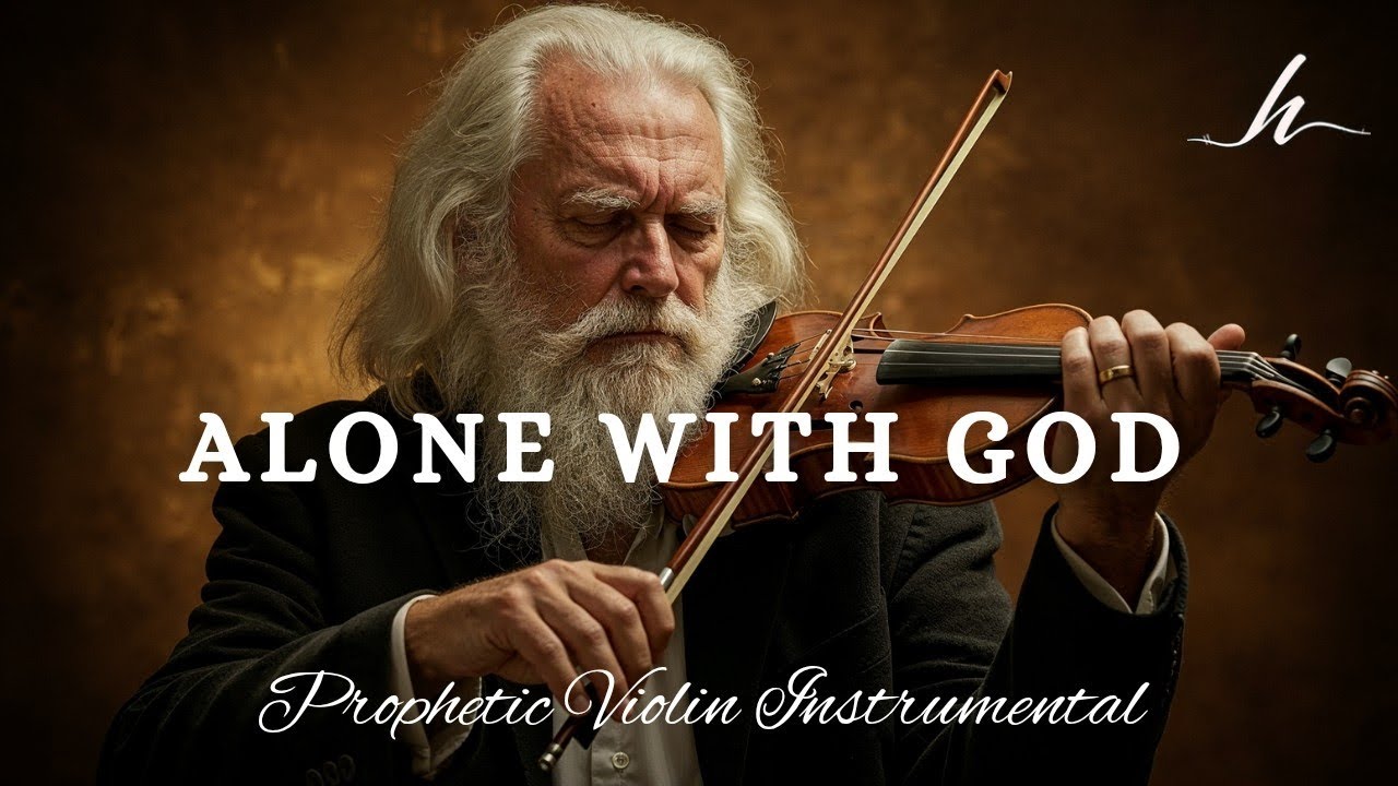 Prophetic Warfare Violin Instrumental/ALONE WITH GOD/Background Prayer Music 