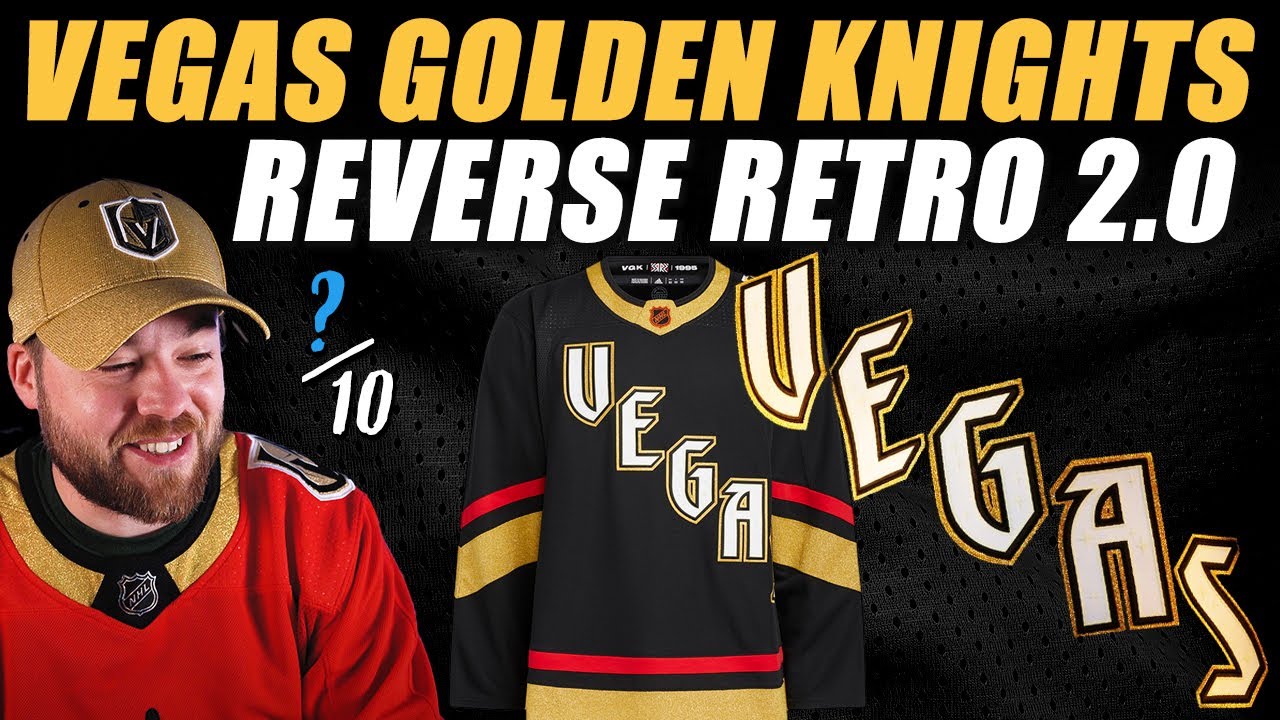 Vegas Golden Knights Adidas Reverse Retro 2.0 Jersey Review