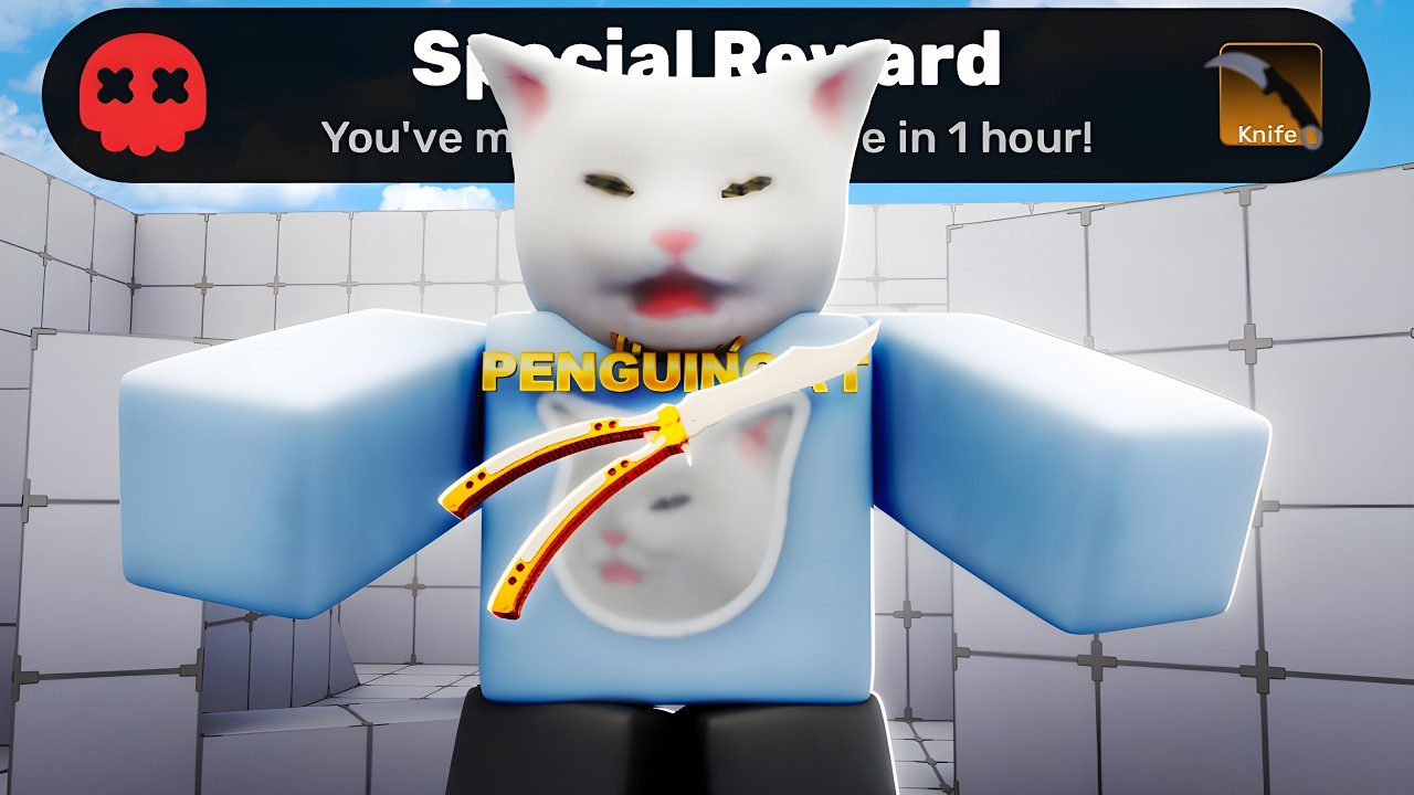 Я освоил нож за 1 час... (Roblox Rivals)