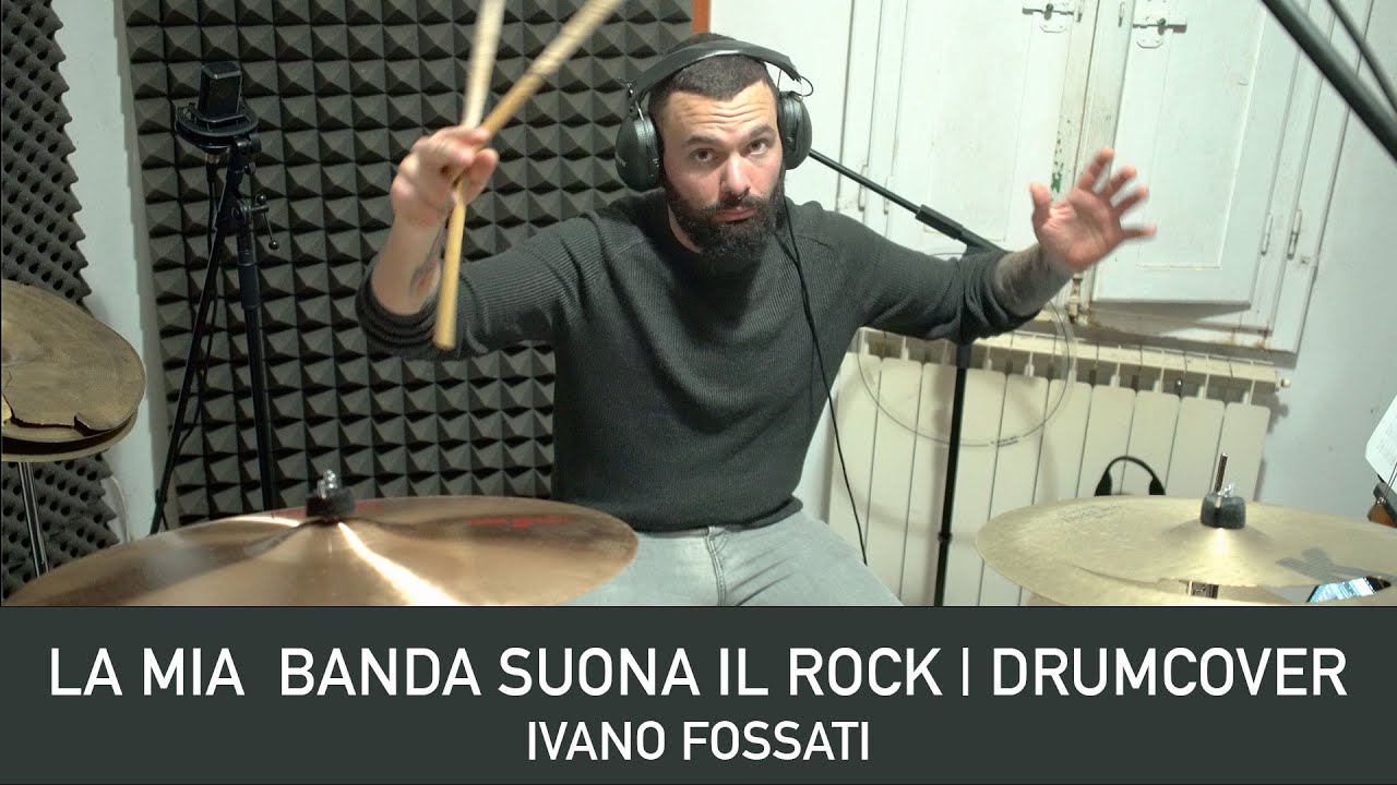 La mia banda suona il rock – Ivano Fossati | Drum Cover