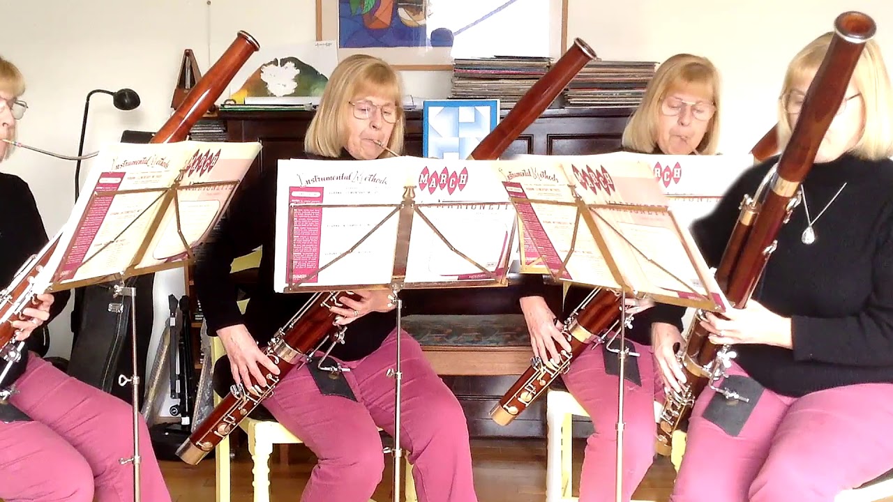 Gounod  'Hitchcock Theme' arranged for 4 Bassoons  arr. Lotzenhiser