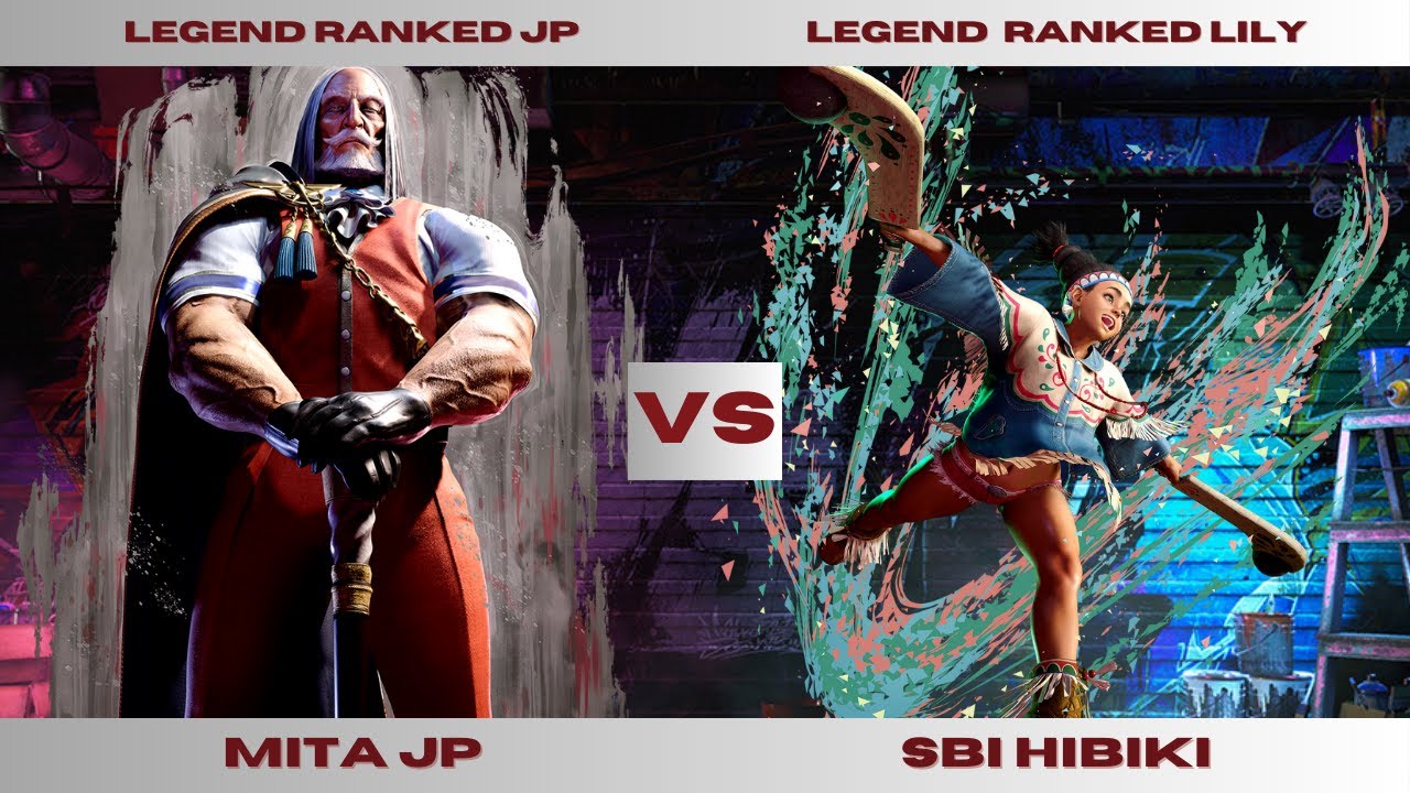 SF6 | Mita JP (JP) vs SBI Hibiki (Lily) | High Level Ranked Match (Street Fighter 6)