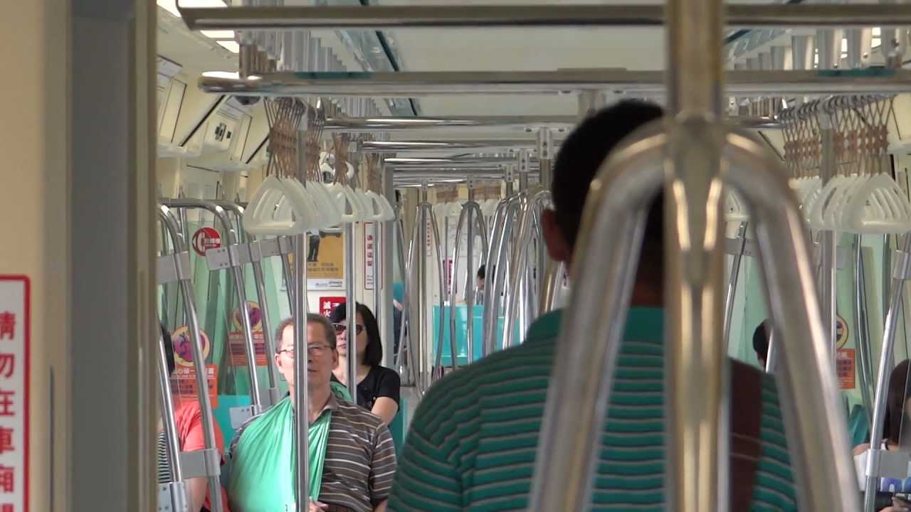 台北捷運 381型新電聯車上線營運紀實(二)：內裝篇 (HD)
