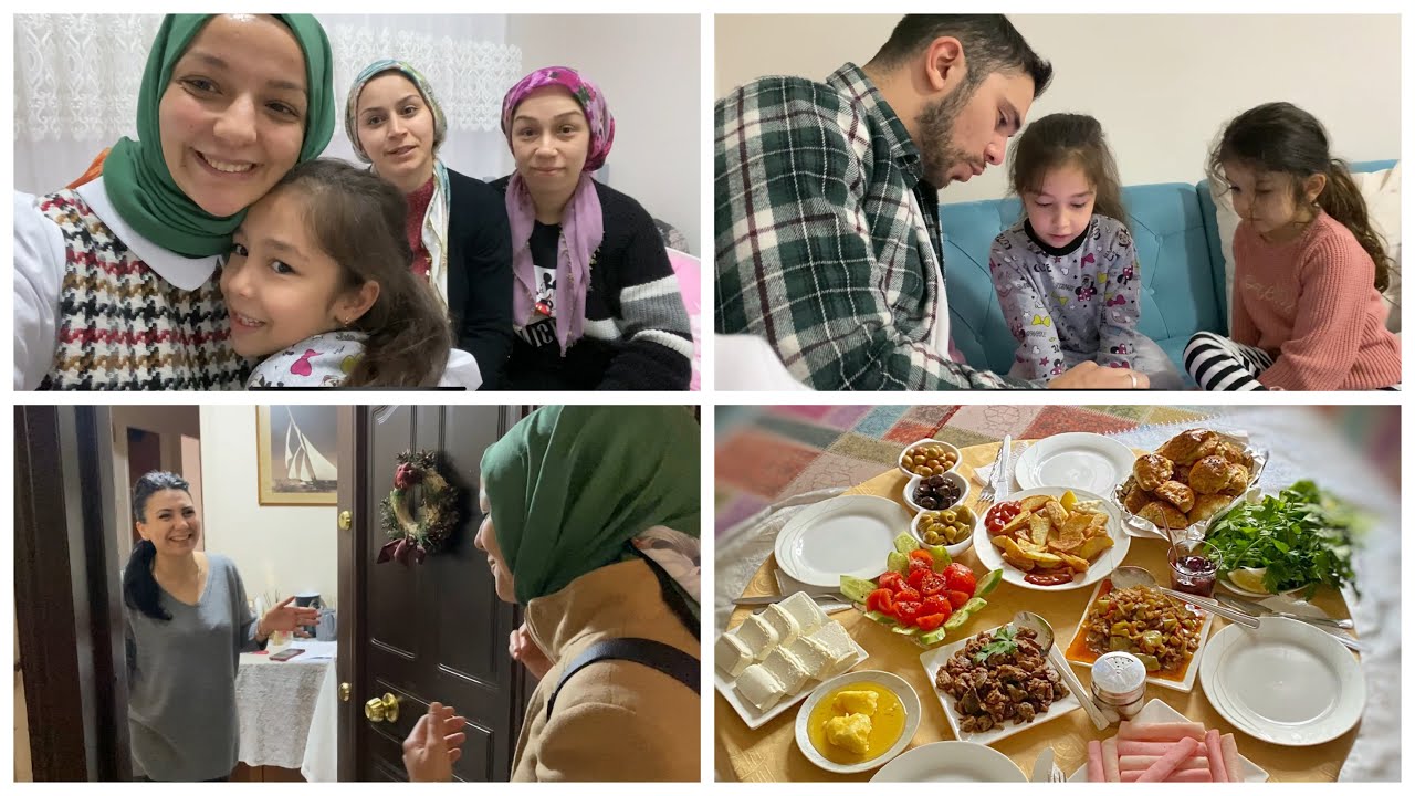 KAYINVALİDEMLERE GİDİYORUZ🌺 CANOMLA KAHVALTI 🧇 YENGEMLERLE LAFLADIK 🌹 DAYIM ÇOK KIZDI ❌