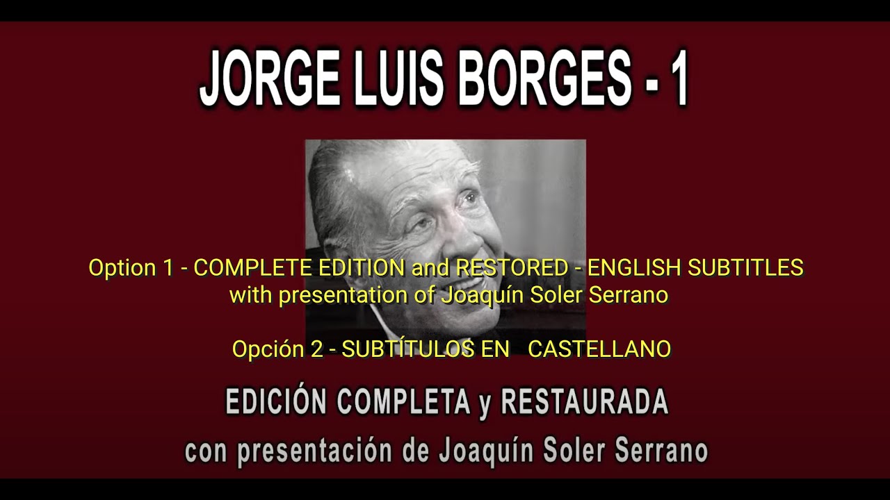 JORGE LUIS BORGES 1 A FONDO/