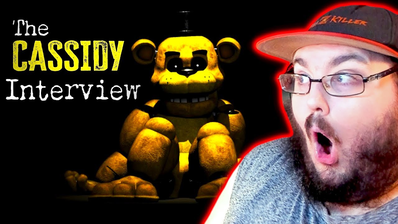 [SFM] An Interview with Cassidy / Golden Freddy (Fan Animation By j-gems) FNAF REACTION!!!