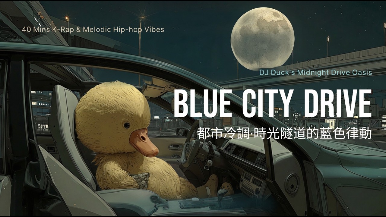 隧道裡的孤獨航行：都市冷調 Melodic Hip-hop | 40 Mins BGM
