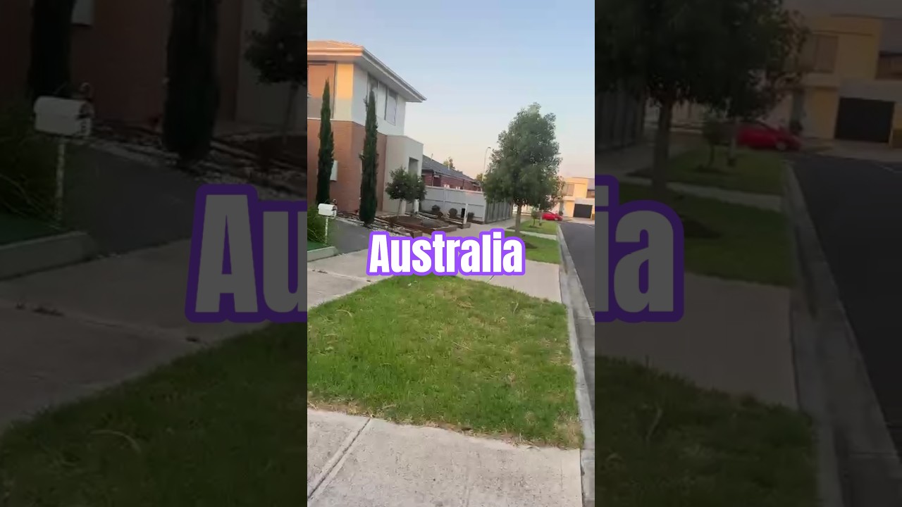 Australia Street #travlevlog #viral
