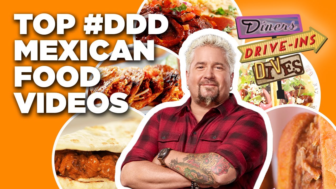 Top Mexican Food Videos on #DDD with Guy Fieri (Part 2) | Diners, Drive-Ins and Dives | Food Network