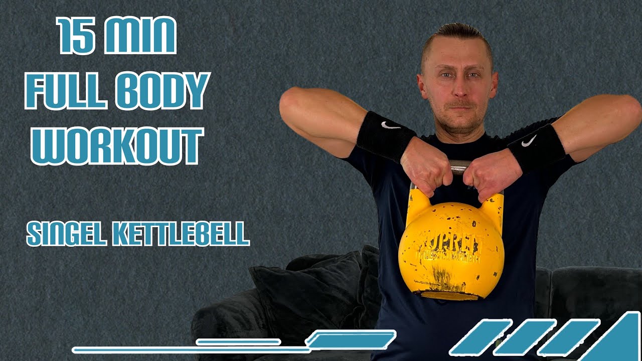 15 min Kettlebell Workout at Home