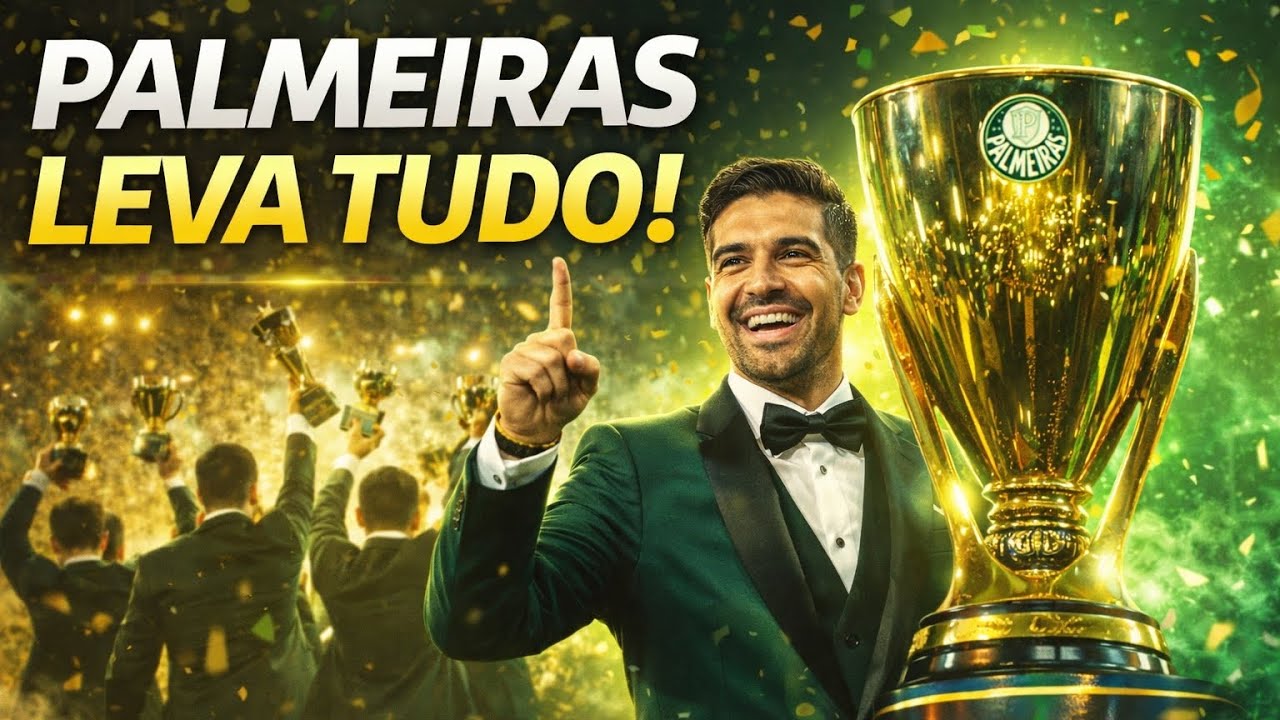 Palmeiras leva tudo na noite de premiação do campeonato Paulista! 