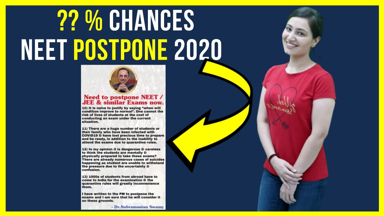 FINAL DECISION ON NEET POSTPONE 2020 | STUDY MBBS ABROAD